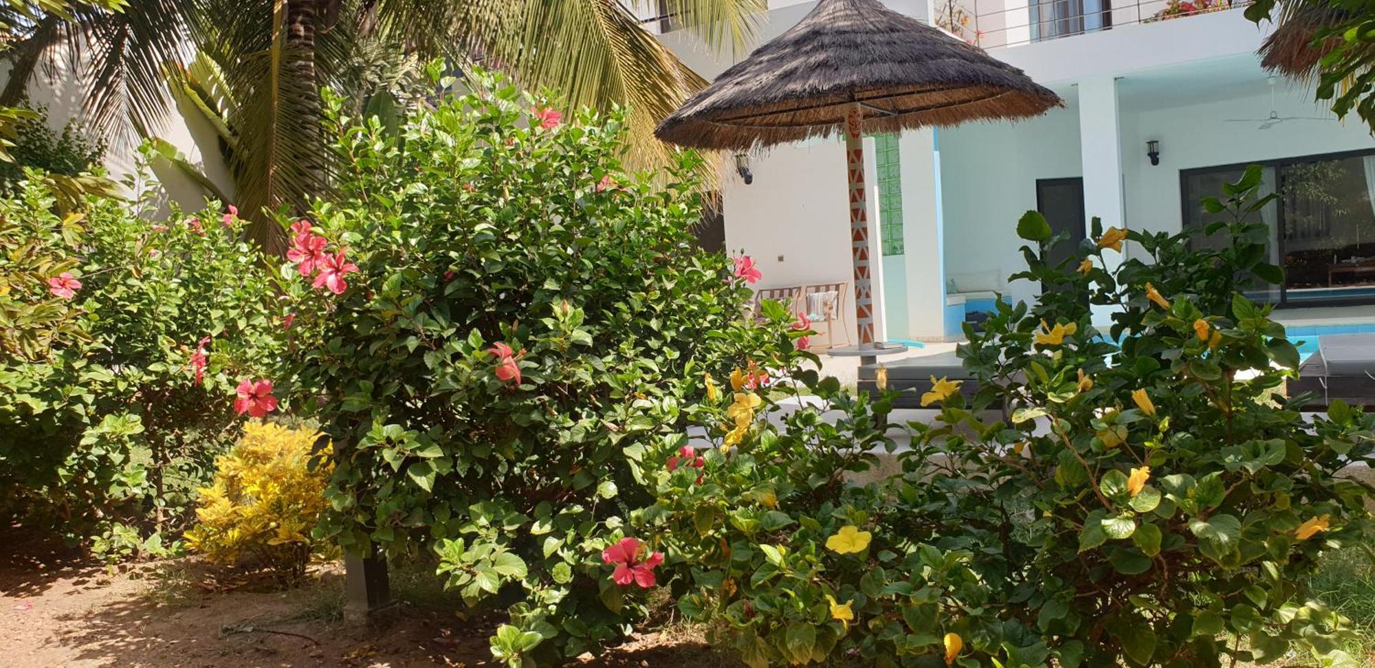 La Maison Blanche A Ngaparou, Splendide Villa Contemporaine Buitenkant foto