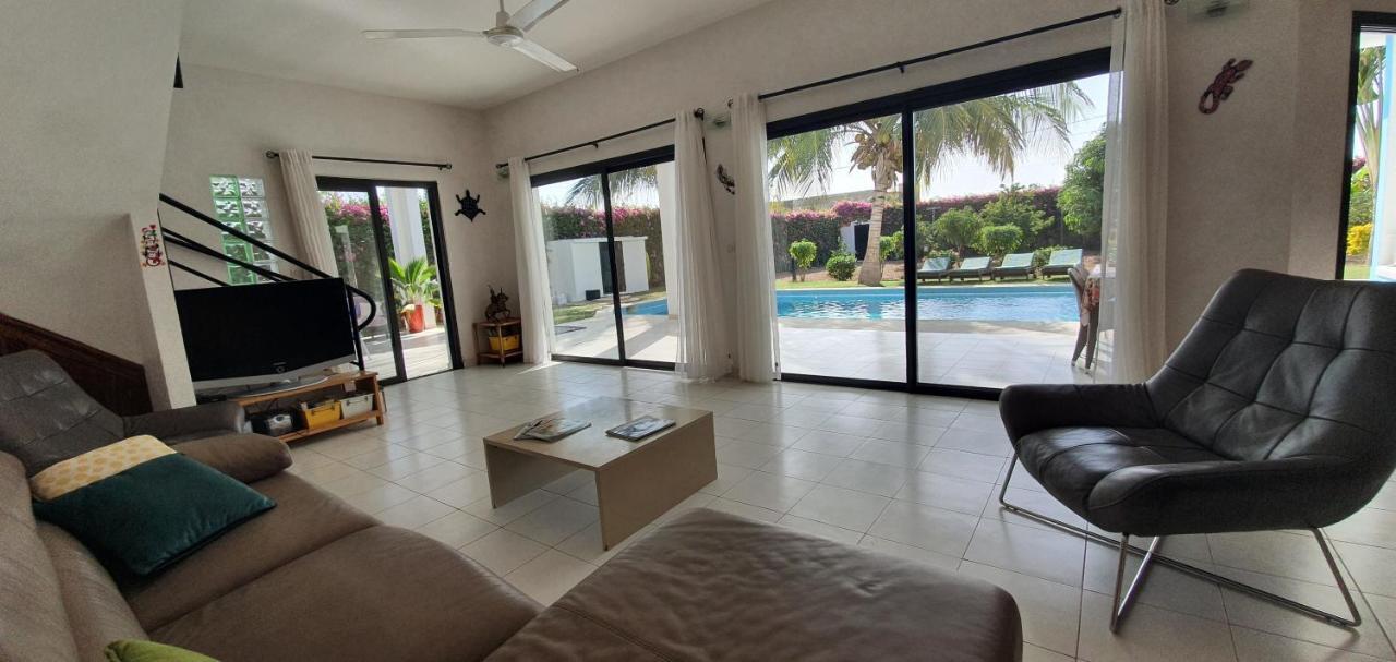 La Maison Blanche A Ngaparou, Splendide Villa Contemporaine Buitenkant foto